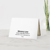 Autumn Harvest Feestdagen Kaart (Achterkant)