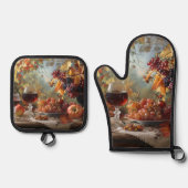 Autumn Harvest Ovenwant & Pannenlap Set (Voorkant)