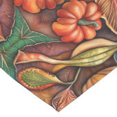 Autumn Harvest Pompoenen & Foliage Medium Tafelloper (Hoek)