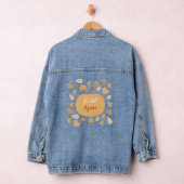 Autumn Harvest Pumpkin Het is weer Herfst Denim Jacket (Hangar)