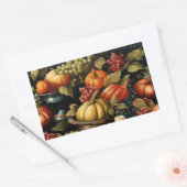Autumn Harvest Rechthoekige Sticker (Envelop)