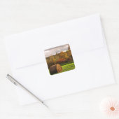 Autumn Harvest Vierkante Sticker (Envelop)