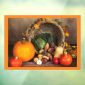 Autumn Harvest Window Cling Raamsticker (Vel 3)