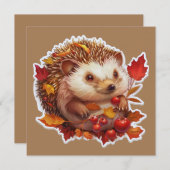 Autumn Hedgehog Adventure (Voorkant / Achterkant)