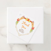 Autumn Herfst Harvest Baby shower Dank u Bedankjes Labels (In situ)