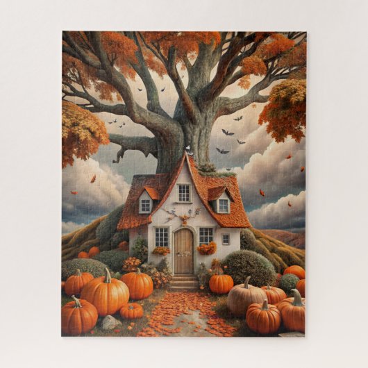 Autumn Home Puzzle (Vertical)