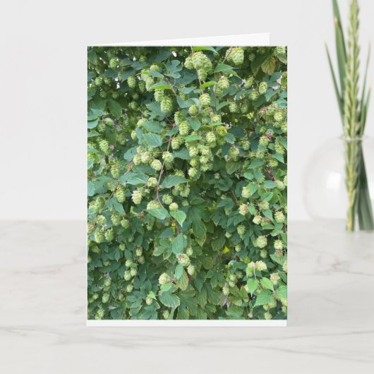 Autumn Hop Blank Feestdagen Kaart (Voorkant)