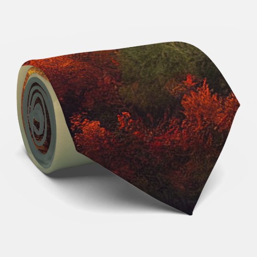 Autumn in het landschap van de bergen stropdas (Opgerold)