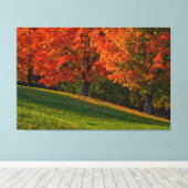 Autumn in New England Gallery Wrap Canvas (Insitu (Houten vloer))