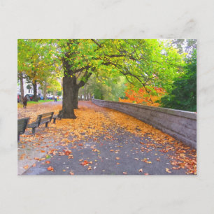 AUTUMN IN NEW YORK CITY BRIEFKAART