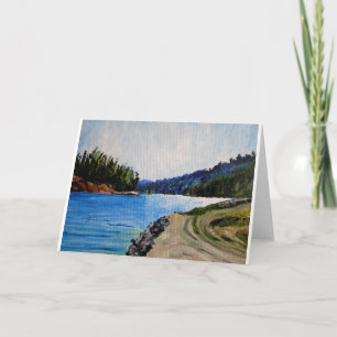 "Autumn in Trinity Lake No.3" door AlarsenArtist Kaart