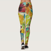 Autumn Joy Flowers Leggings (Achterkant)