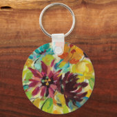 Autumn Joy Flowers Sleutelhanger (Voorkant)