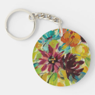 Autumn Joy Flowers Sleutelhanger