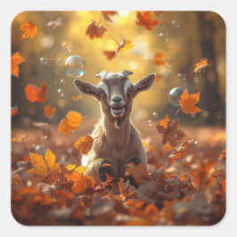Autumn Joy Vierkante Sticker