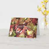 AUTUMN KAART (Gele Bloem)