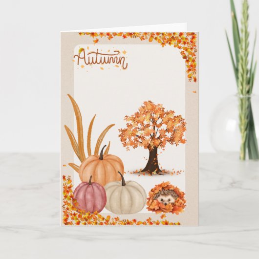 Autumn Kaart (Voorkant)