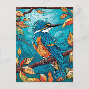 Autumn Kingfisher Briefkaart