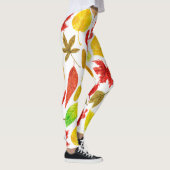 Autumn laat waterverf wit leggings (Rechts)