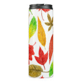 Autumn laat waterverf wit thermosbeker (Achterkant)