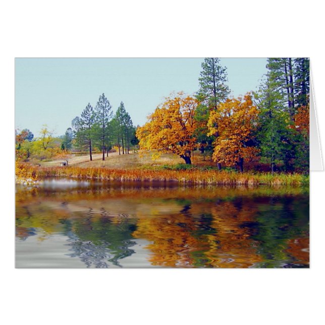 Autumn Lake (Voorkant Horizontaal)