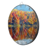 Autumn Lake Dartbord (Voorkant Rechts)