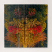 Autumn Lake et Trees Puzzle (Horizontal)