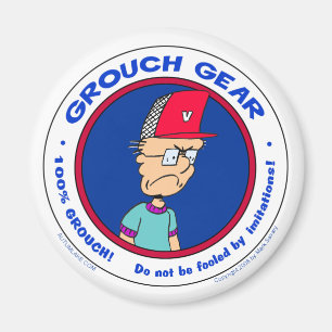 Autumn Lake "GROUCH GEAR" Magnet Magneet