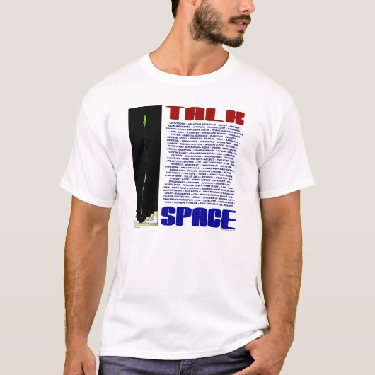 Autumn Lake "TALK SPACE" T-Shirt (Voorkant)