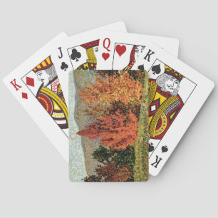 Autumn Landscape, c.1903 (olie op canvas) Pokerkaarten