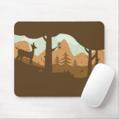 Autumn Landscape Mousepad Muismat (Met muis)