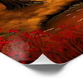 Autumn Landscape Painting-68754 Perfect Poster (Hoek)