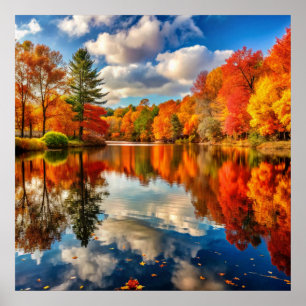 Autumn Landscape Poster