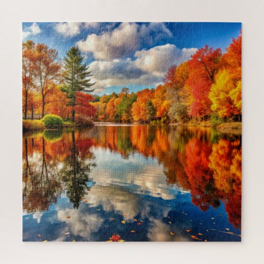 Autumn Landscape Puzzle Legpuzzel (Verticaal)