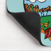 Autumn Landscape Scene Muismat (Hoek)