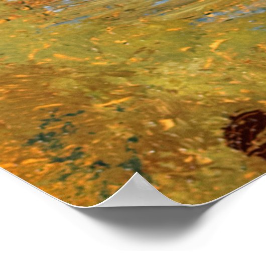 Autumn Landscape van Louis M. Eilshemius – Poster (Hoek)