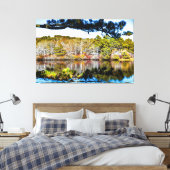 Autumn landschap canvas afdruk (Insitu (Slaapkamer))