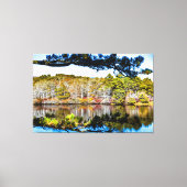 Autumn landschap canvas afdruk (Voorkant)