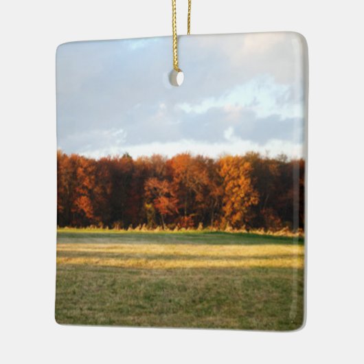 Autumn Landschap Keramisch Ornament (Links)