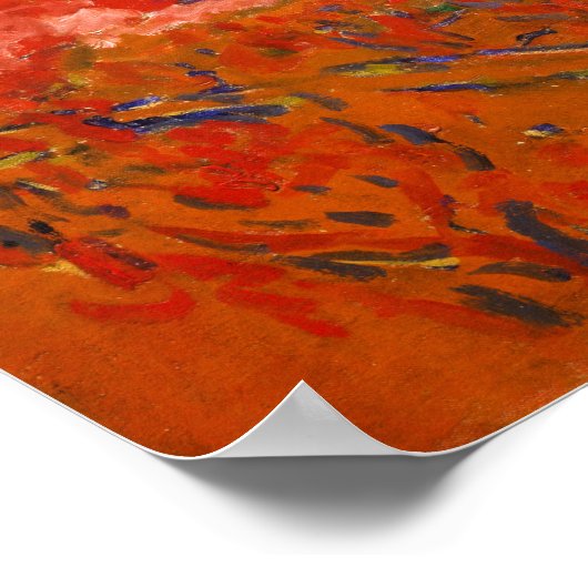 Autumn Landschap | Maurice de Vlaminck | Poster (Hoek)