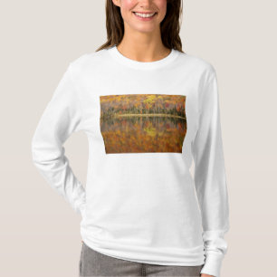 Autumn landschap met meer, Vermont, Verenigde Stat T-shirt