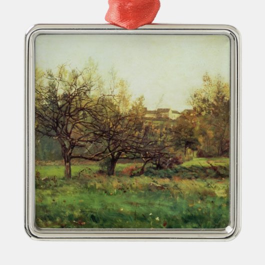Autumn Landschap Metalen Ornament (Voorkant)