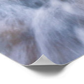 Autumn langs bisschop Creek, CA Poster (Hoek)