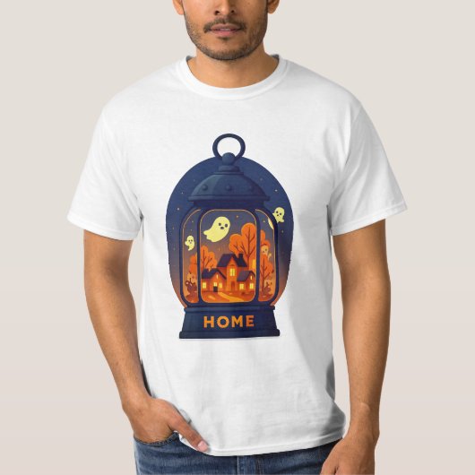 Autumn Lantern Thanksgiving Shirt (Voorkant)