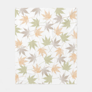 Autumn Leaf Beauty Fleece Blanket Deken