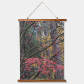 Autumn Leaf Color Botanical Hangend Wandkleed (Voorkant)