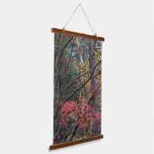 Autumn Leaf Color Botanical Hangend Wandkleed (Gebogen)