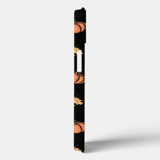 Autumn Leaf en Pumpkin Phone Case (Achterkant / Rechts)