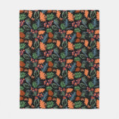 Autumn leaf fleece deken (Voorkant)