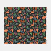 Autumn leaf fleece deken (Voorkant (Horizontaal))